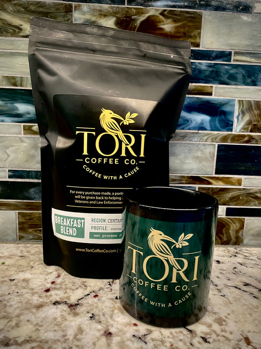 Black Tori Coffee Mug